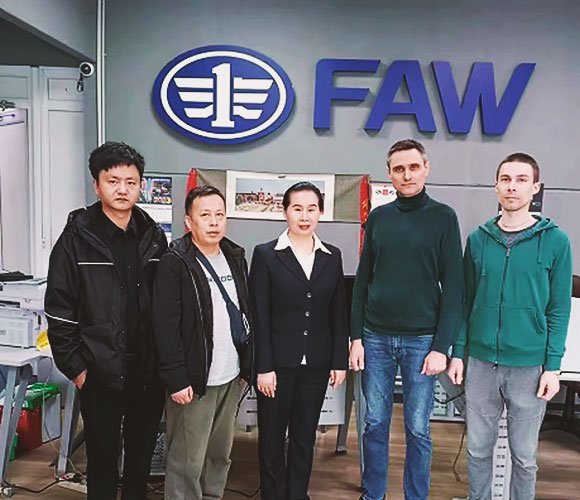 EPID’s Visit to FAW Parts Customer in Russia: Strengthening Cooperation for a Promising Future